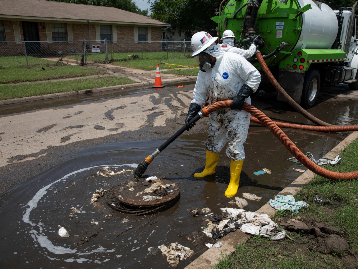 Sewage Cleanup in Rosenberg, TX